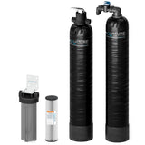 Aquasure Serene Series | 10 GPM Salt-Free Conditioning Bundle with Fortitude Pro Whole House Water Treatment System & Pleated Sediment Pre-Filter - AS-SF10CK