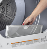 HOTPOINT 6.2 cu. ft. Capacity aluminized alloy Gas Dryer - HTX24GASKWS-KT