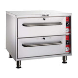 Vulcan 20.5" Slim Line Low Profile Two Drawer Warmer - 120V, 475W - VSL2