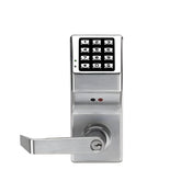 Alarm Lock Trilogy Digital Keypad Lever Set w/ High Capacity Audit Trail - 26D - Satin Chrome - Grade 1 - ALL-DL3200-26D