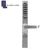 Alarm Lock Trilogy - DL1300 - Narrow Stile Keypad Lever Lock w/ Audit Trail - 26D - Satin Chrome - Grade 1