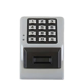 Alarm Lock Trilogy Networked Wireless Proximity Keypad - 5000 Users - 35K Trail - Satin Chrome - ALL-NETPDK-26D