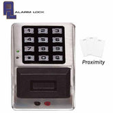 Alarm Lock Trilogy Weatherproof Digital PROX Access Control Keypads w/ Audit Trail - Satin Chrome - 26D (Alarm Lock) - ALL-PDK3000-26D