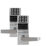 Alarm Lock Trilogy Double Sided Digital PROX Lever Set - Networx - Wireless & Ethernet Feature - 26D - Satin Chrome - ALL-PDL6300-26D
