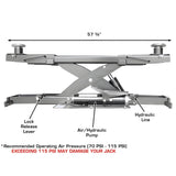 Atlas Platinum RJ7000 ALI 7,000 lb. Capacity Rolling Jack - ATEAP-RJ7000-FPD
