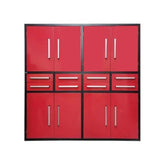 Chery Industrial AS-IS 7ft Storage Cabinet 8 Drawers & 8 Cabinets D_WW000214