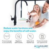 Aquasure Signature Elite | 1,500,000 Gallons Whole House Water Filter Treatment Bundle with 64,000 Grains Softener w/ Fine Mesh Resin, 75 GPD Reverse Osmosis System - AS-SE1500FM