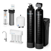 Aquasure Signature Elite | 600,000 Gallons Whole House Water Filter Treatment Bundle with 32,000 Grains Softener, 75 GPD Reverse Osmosis System - AS-SE600A
