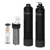 Aquasure Serene Lite Series | 800K Gallons Whole House Salt-Free Conditioning/Softening Descaler Bundle with Water Treatment System and Pleated Sediment Pre-Filter - AS-SF800CK