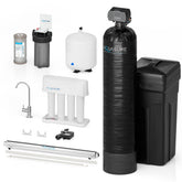 Aquasure Signature Series | 64,000 Grains Water Softener with 12 GPM Quantum UV Purification and 75 GPD Reverse Osmosis RO System - AS-WSUV64RO