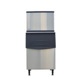 Chef AAA Commercial 1000Lbs Ice Cube Maker Ice Machine with Bin Air Cooled - SK-1000P