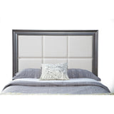 Alpine Lorraine Queen Storage Footboard Platform Bed, Dark Gray - 8171-01Q