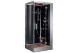 Platinum DZ960 Steam Shower - DZ960F8-BLACK-LEFT