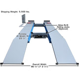 Atlas 12AWFSL Alignment Scissor Lift and RJ-6 Rolling Jack Combo - ATEATTD-12AWFSL-COMBO-FPD
