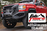 Fab Fours Red Steel Chevy Silverado 2500/3500 Classic 2003-2007 Front Bumper Winch Ready Pre-Runner Guard - CH05-RS1362-1