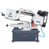 Kaka Industrial BS-1018R 10" Horizontal Metal Cutting Band Saw, 45°–90° Swivel, High Precision Vice, 220V 1PH - 188116