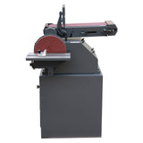 KAKA INDUSTRIAL BTM-250 6X48-Inch Belt and 10-Inch Disc Sander with Cast Iron Base - 189007V220