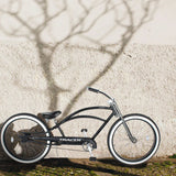 Tracer 29" Master 1-Speed Chopper Stretch Beach Cruiser Fat Tire Bike - MB-MASTER-BK