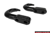 Fab Fours DR94-Q1561-1 Dodge Ram 2500/3500 1994-2002 Black Steel Elite Front Bumper No Guard with Tow Hooks - DR94-Q1561-1