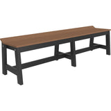 LuxCraft 72" Cafe Dining Bench - CDB72CHB