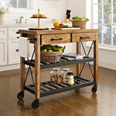 Crosley Roots 42 Inch Kitchen Cart - CF3008-NA