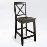 Crosley X-Back 18.25 Inch 2pc Counter Stool Set - CF500424