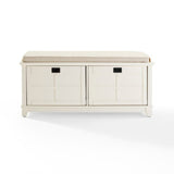 Crosley Adler 47.25 Inch Entryway Bench - CF6009-WH