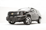 Fab Fours Chevy Suburban 1500 2015-2020 Premium Front Bumper Sensor Winch Ready No Guard - CS15-F3551-1