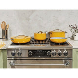 Caraway Deluxe Cookware Set in Marigold