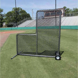Cimarron Sports Premier 7'x7' L-Screen With #84 Netting - CMH-7x784PLNFW
