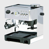 La Pavoni "Domus Bar" Espresso and Cappuccino Machine With Built-In Grinder DMB