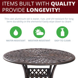 Aiden 5-Piece Outdoor Dining Set for Patio