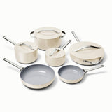 Caraway Deluxe Cookware Set in Cream