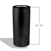 Duravent 5" x 8" DirectVent Pro 17" - 24" Adjustable Pipe | 58DVA-17TAB
