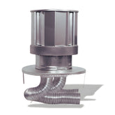 Duravent 4" x 6-5/8" DirectVent Pro 3x3 Co-Linear Reline Kit AL Flex | 46DVA-CL33KFB