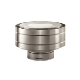 Duravent 4" x 6-5/8" DirectVent Pro Low-Profile Vertical Termination Cap (SS) | 46DVA-VC-S