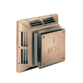 Duravent 4" x 6-5/8" DirectVent Pro Square Horizontal Termination Cap (Copper) | 46DVA-HC-C