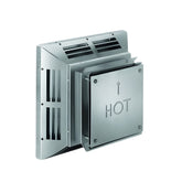 Duravent 4" x 6-5/8" DirectVent Pro Square Horizontal Termination Cap (SS) | 46DVA-HC-S