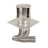Duravent 4" x 6-5/8" DirectVent Pro 25' Co-Linear Kit w/Flex | 46DVA-CL33-25