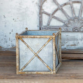 Park Hill Collection Manor Metal Estate Planter, Small - ECM80960