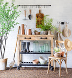 Park Hill Collection Garden Potting Cart - EFC26155