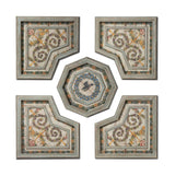 Park Hill Collection Southern Classic Flora Motif Pattern Tiles - EWA26008
