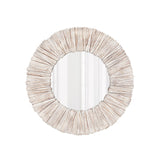 Park Hill Collection Lodge Wood Slat Round Mirror - EWI20237