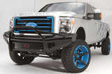 Fab Fours Ford F450/F550 Superduty 1999-2004 Black Steel Front Bumper with Pre-Runner Guard - FS99-S1662-1