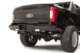 Fab Fours Ford F250/F350 Superduty 2017-2022 Black Steel Rear Bumper - FS17-T4150-1