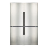 Forno 48 Inch Bottom Mount 22.2 cu. ft. Refrigerator in Stainless Steel, FFFFD1948-48S