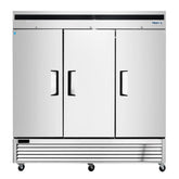 Frigos81.90'' Bottom Mount Reach-In Three Door Freezer 68 Cu. Ft. - FGA-BMF-3D-82