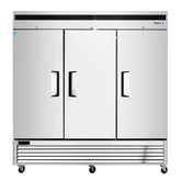 Frigos 81.90'' Bottom Mounted (3) Solid Door Reach-In Refrigerator 67.99 cu. ft - FGA-BMR-3D-82 .