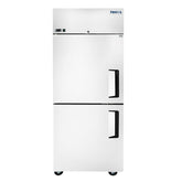 Frigos FGA-TMF-2HD-29-L 28.75'' Top Mounted (2) Half Door Reach-In Freezer 21.4 Cu Ft. Left Hinged - FGA-TMF-2HD-29-L