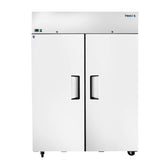 Frigos 51.75'' Top Mounted (2) Solid Door Reach-In Refrigerator 43.2 Cu Ft. - FGA-TMR-2D-52